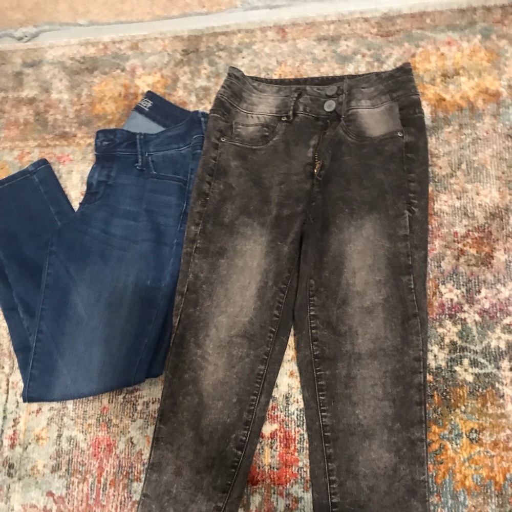 Two pairs of jeans